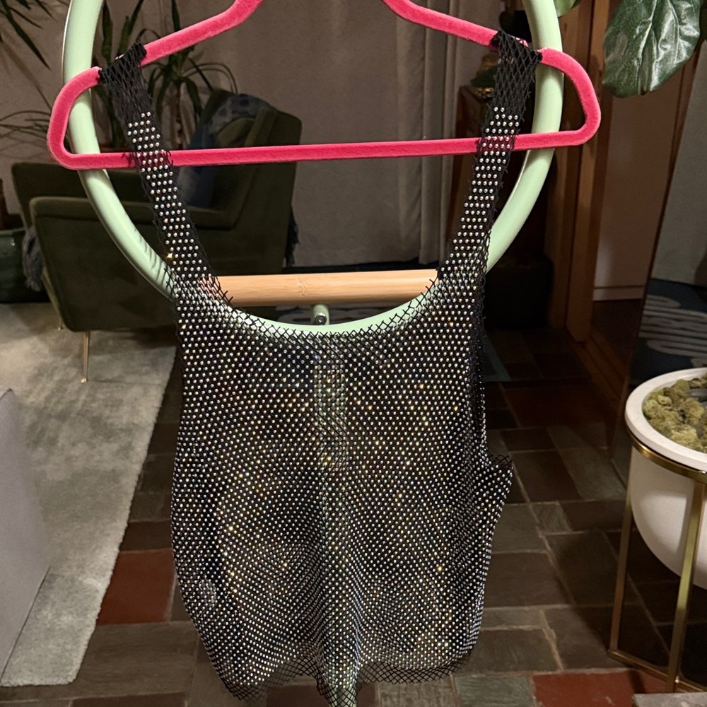 Forever 21 rhinestone top